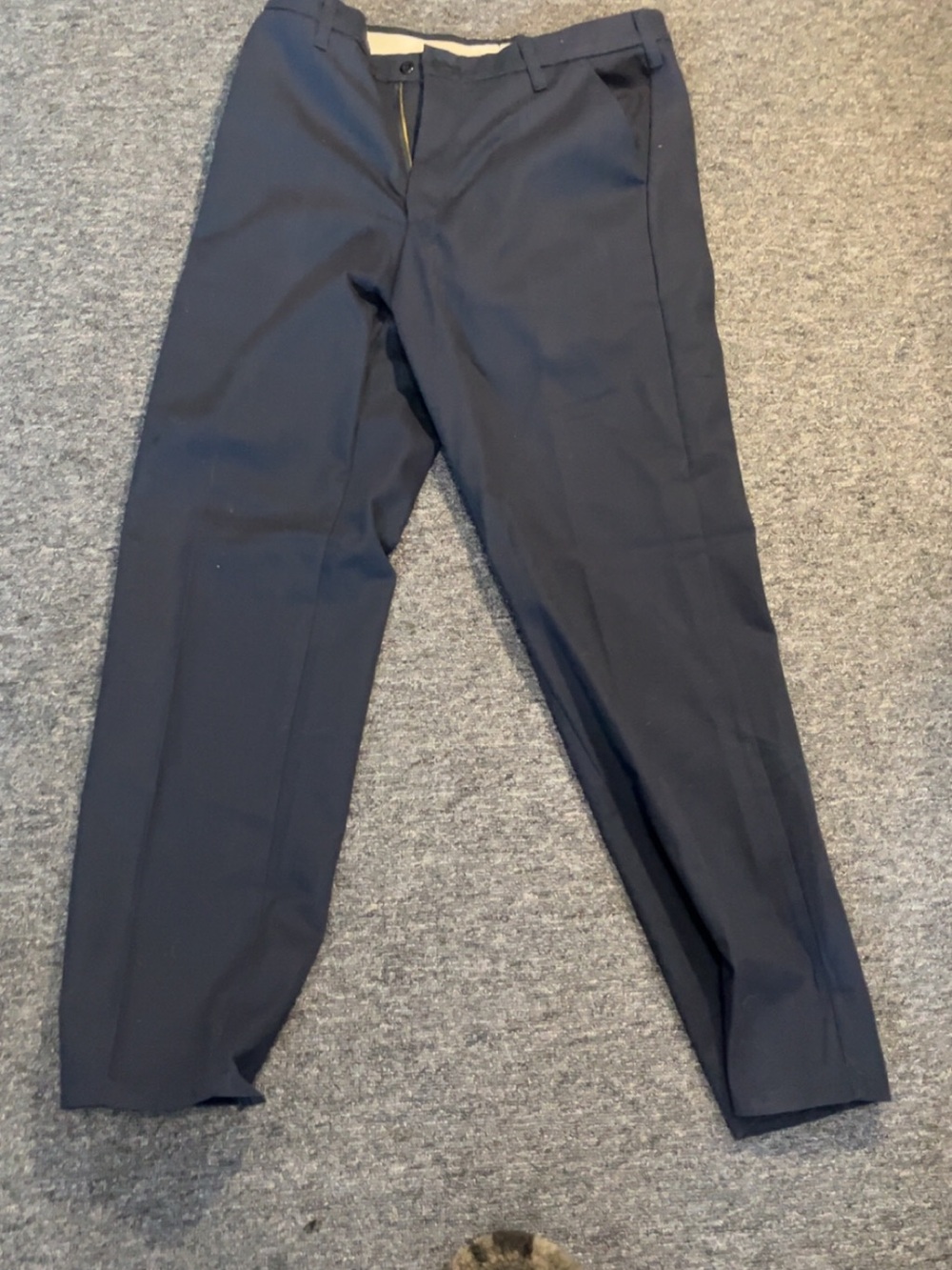 Vesti Men's Navy Dress Pants - Classic Tailored Look